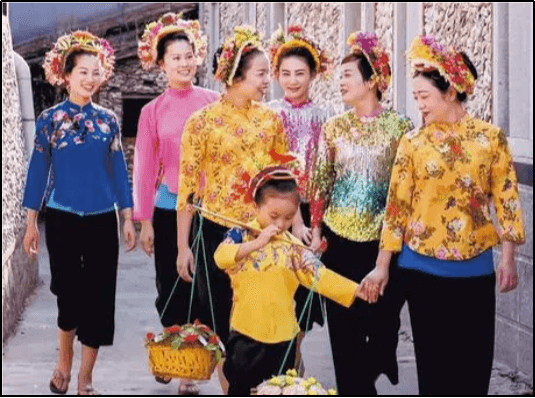 簪花围：行走的海上花园